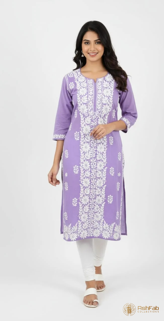 chikankari kurti