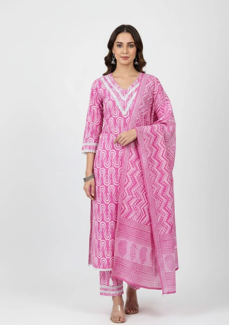 cotton salwar set