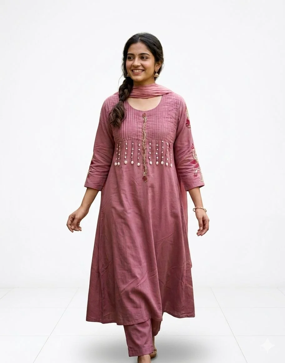 cotton salwar set