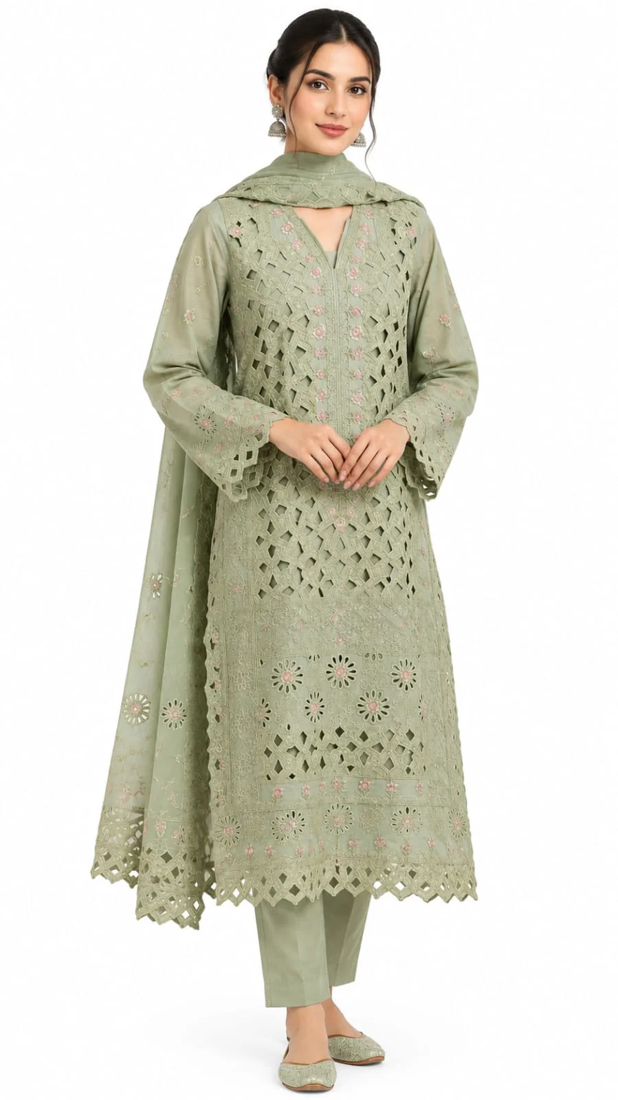 Chinon salwar set